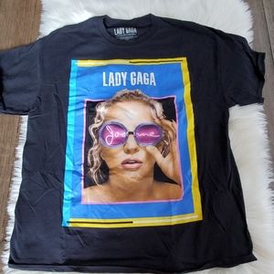 Lady Gaga concert shirt.